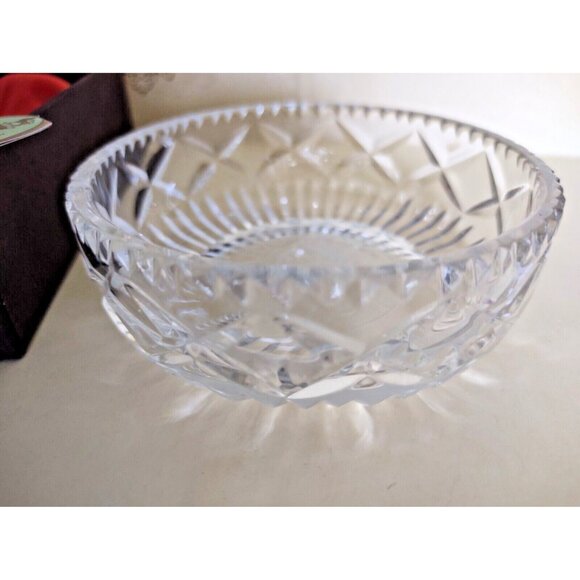 Royal Doulton Crystal Bowl Marriage of Charles & Diana 1981 by Webb Corbett - Picture 6 of 12